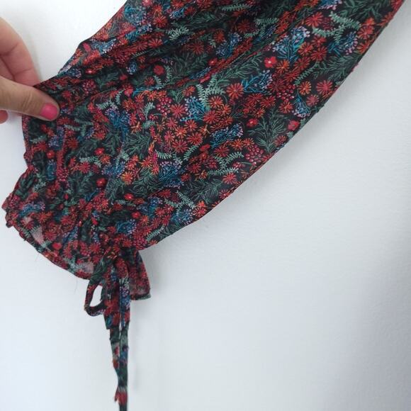 New Matilda Jane Choose Your Own Path Carol Top Floral Prairie Boho SMALL - Picture 7 of 8